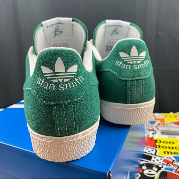 Adidas Stan CS Green Suede 9 Mens / 10.5 Women's - Picture 10 of 15